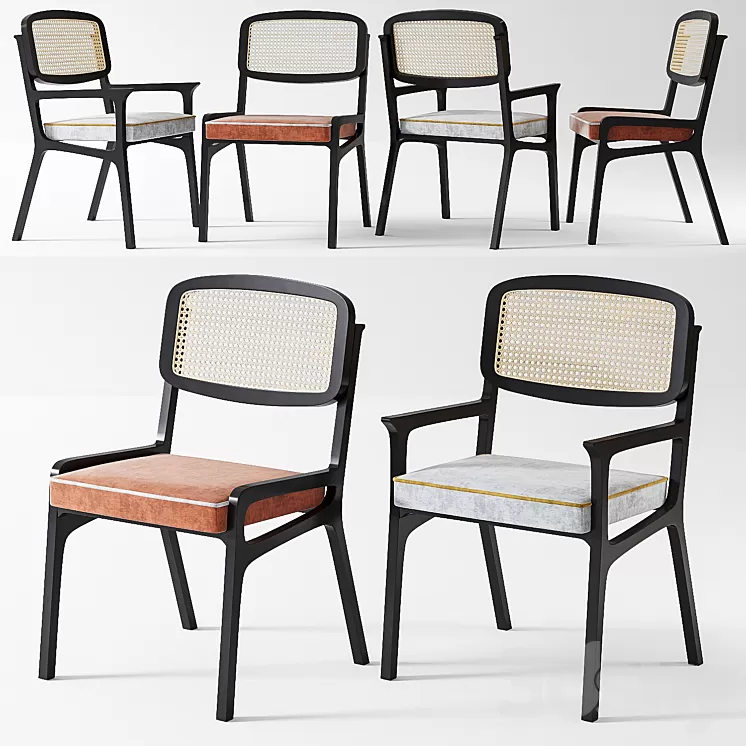 Mambo Unlimited Ideas Karl Chair 3D Model