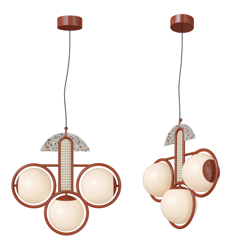 Mambo Unlimited Ideas - Pendant lamp FRAME I 3D Model