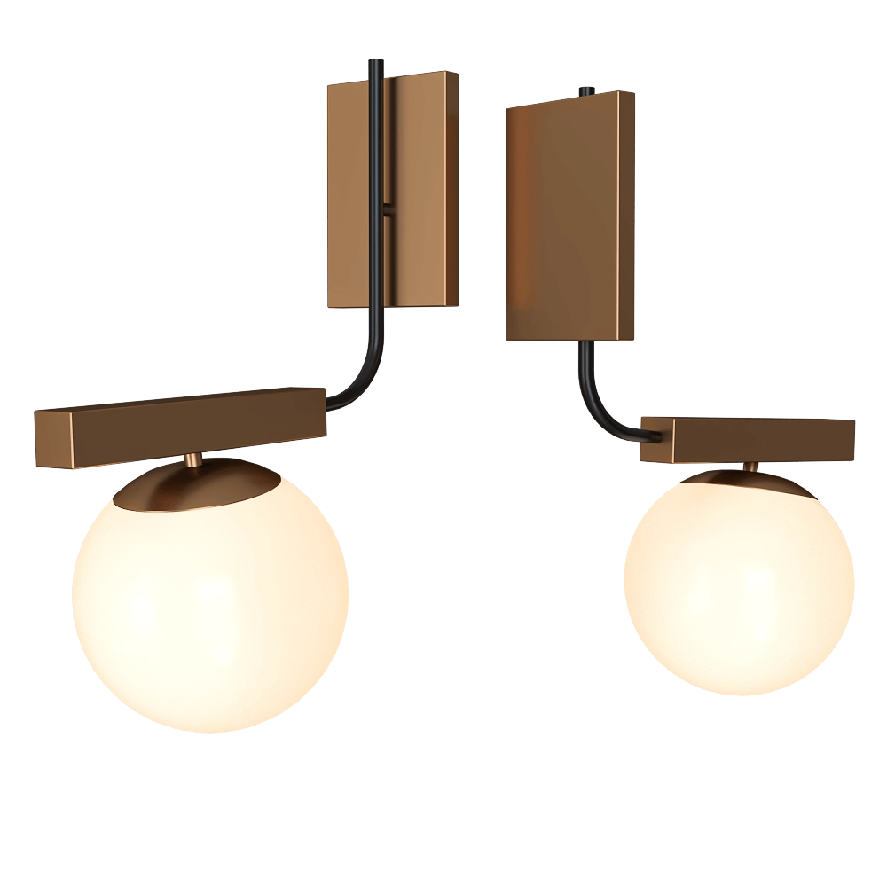 Mambo Unlimited Ideas - Wall lamp Globe wall 3D Model