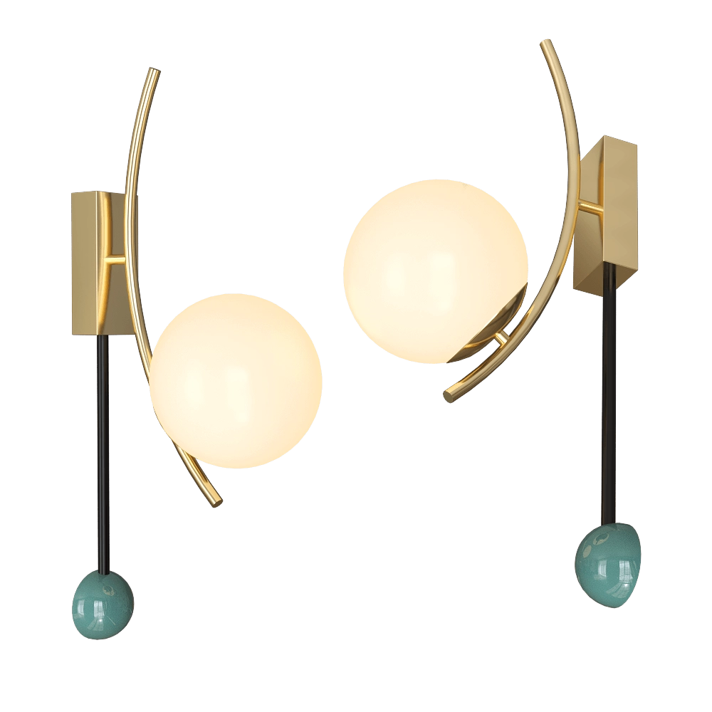 Mambo Unlimited Ideas - Wall lamp Helio 3D Model
