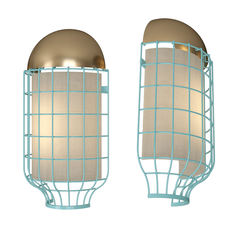 Mambo Unlimited Ideas - Wall lamp Magnolia 3D Model