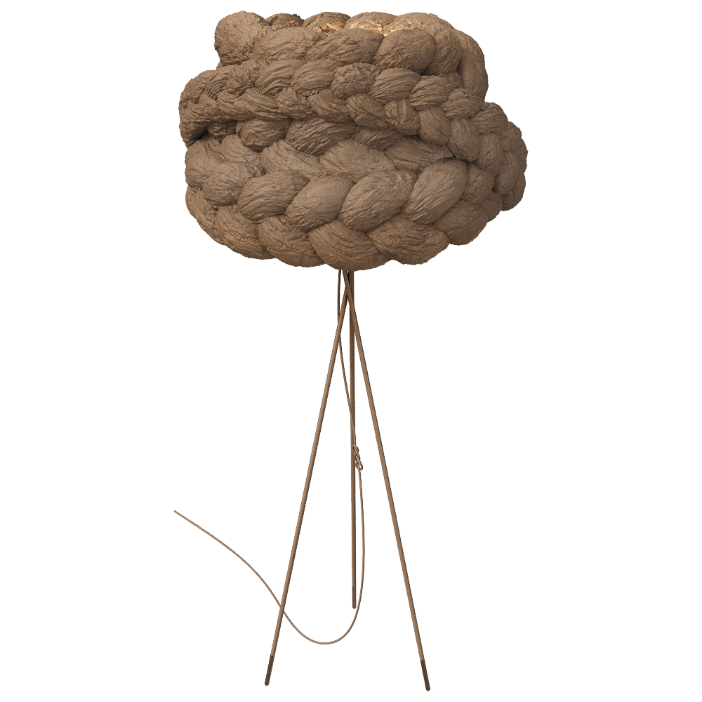 mammalampa - Floor lamp The Bride Brown Medium 3D Model