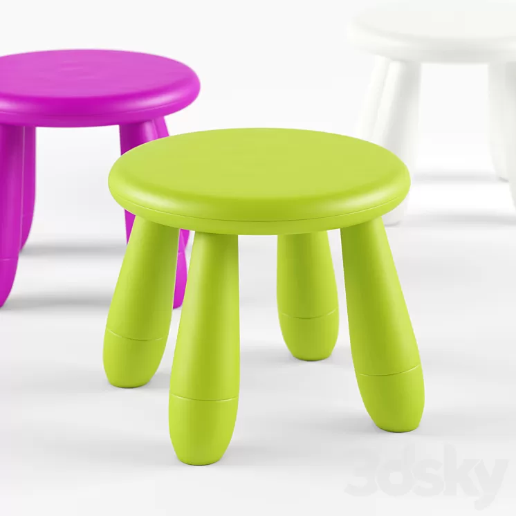 MAMMUT Stool 3D Model