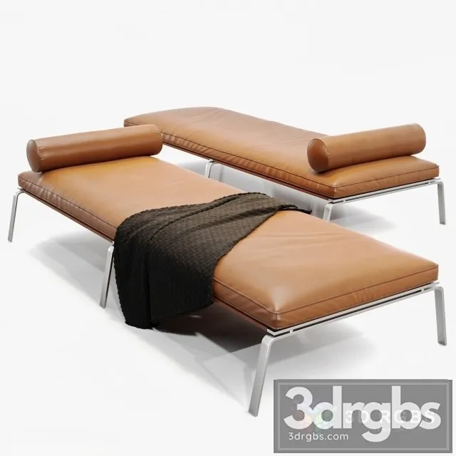 Man Chaise Longue NORR11 3D Model Free