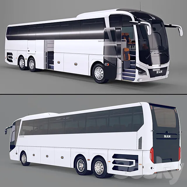 MAN Lion's coach L R08 2018 3DModel