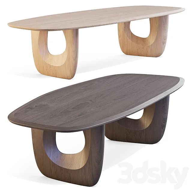 Man of Parts: Savignyplatz - Dining Tables 3D Model