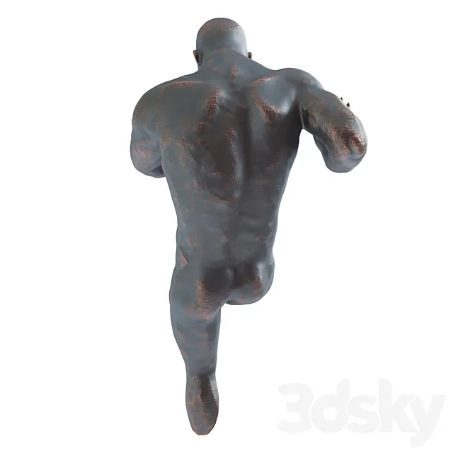 Man wall 3D Model
