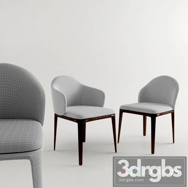 Manda Chair Busnelli Chair 3D Model Free