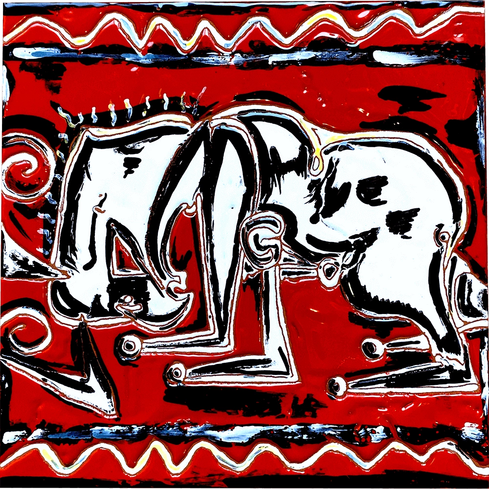 Mane Tiles - Ceramic tile DC 1 3D Model