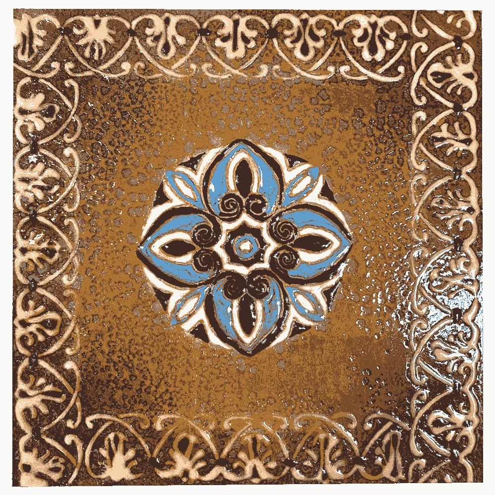 Mane Tiles - Ceramic tile DC 27 3D Model