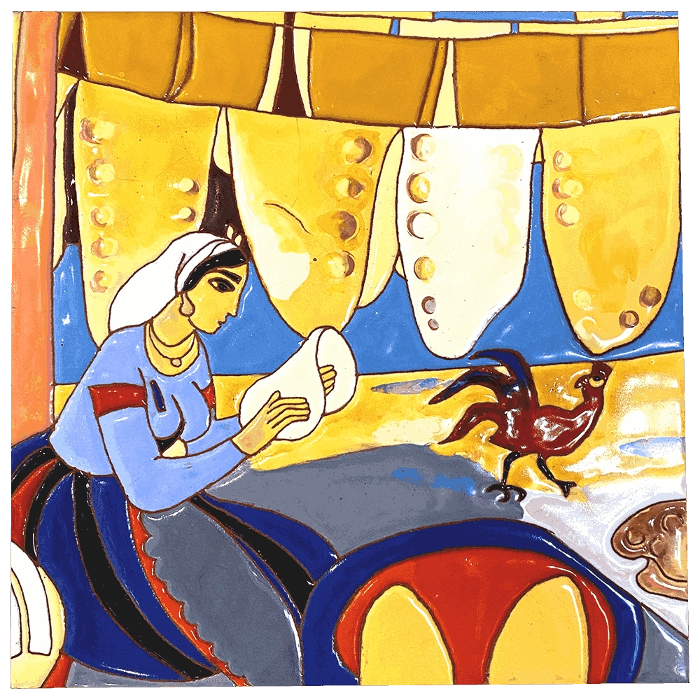 Mane Tiles - Ceramic tile DC 29 3D Model