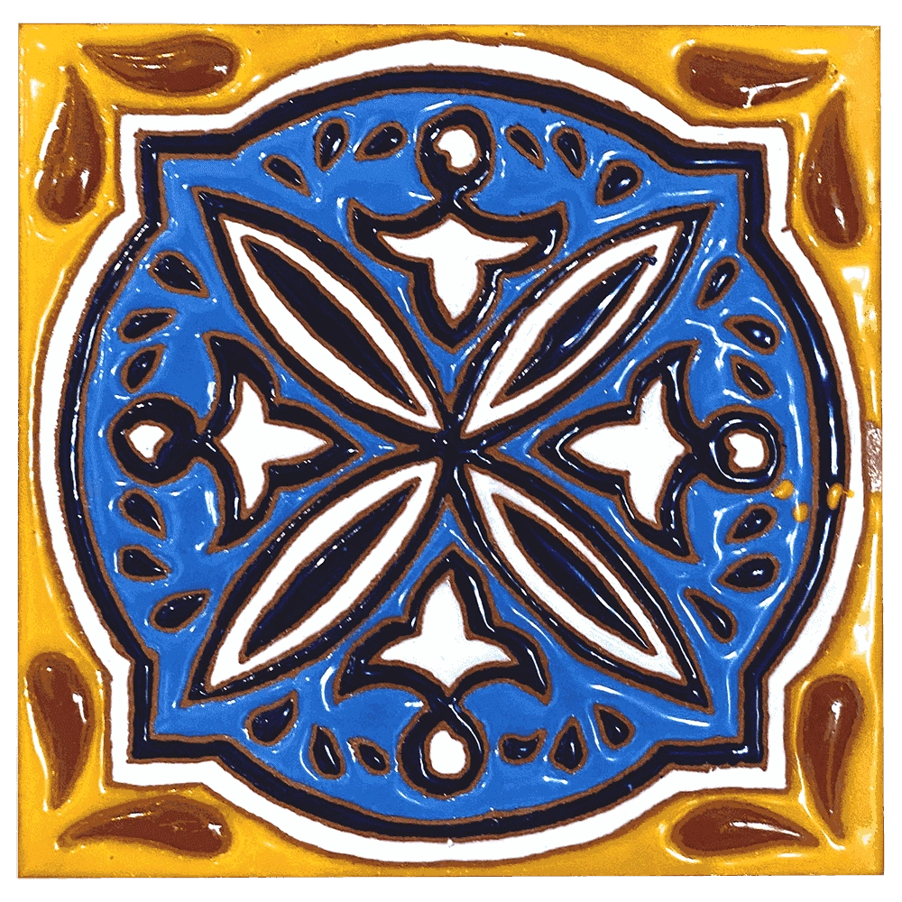 Mane Tiles - Ceramic tile DC 44 3D Model