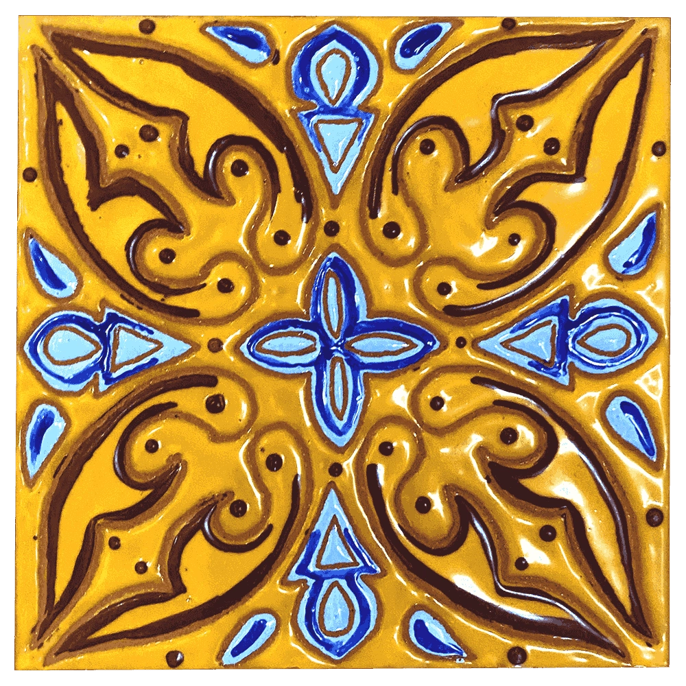 Mane Tiles - Ceramic tile DC 45 3D Model