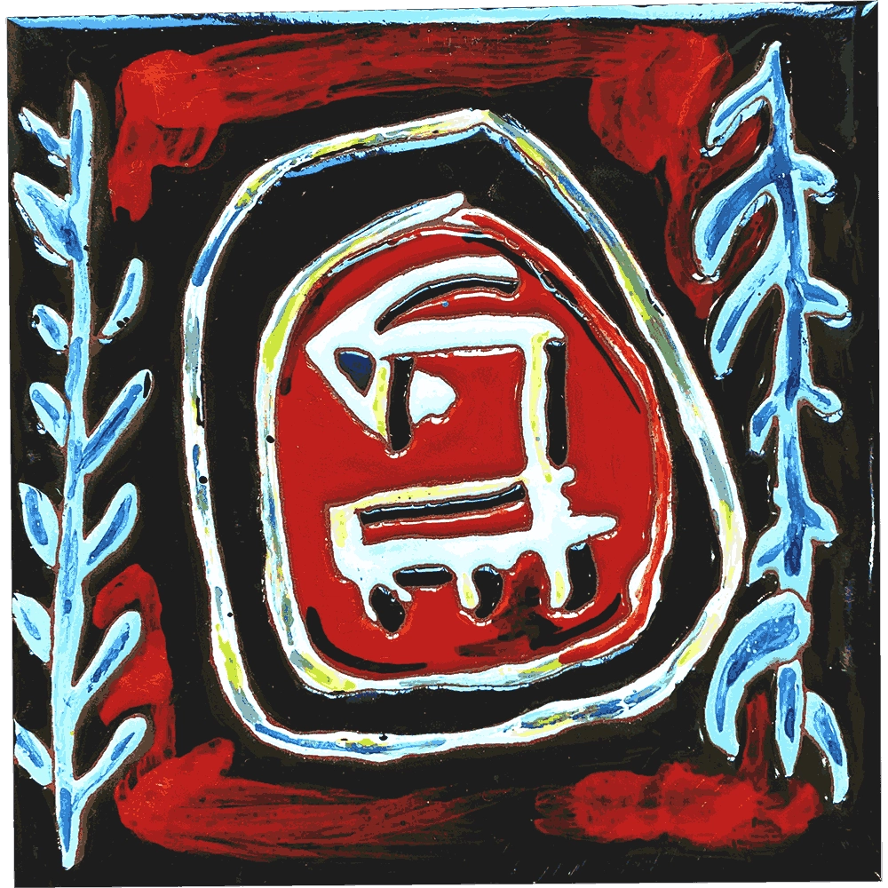 Mane Tiles - Ceramic tile DC 5 3D Model