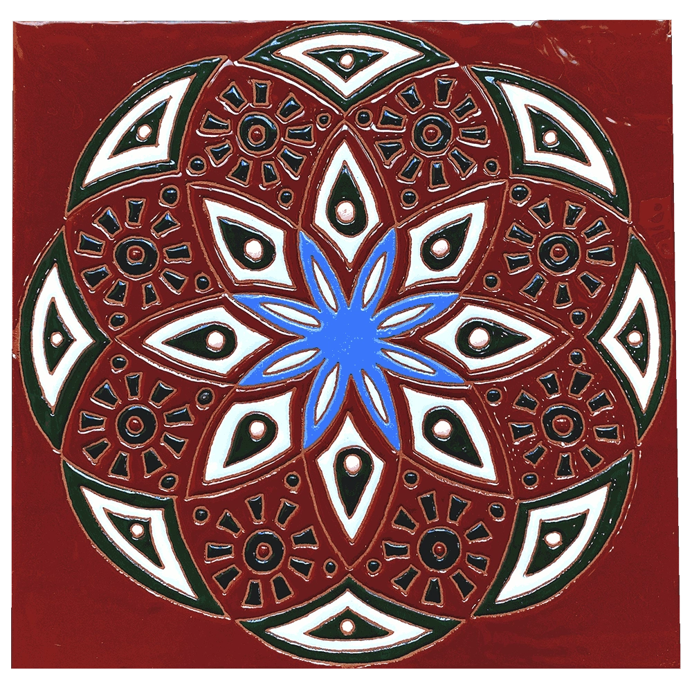 Mane Tiles - Ceramic tile DC 9 3D Model