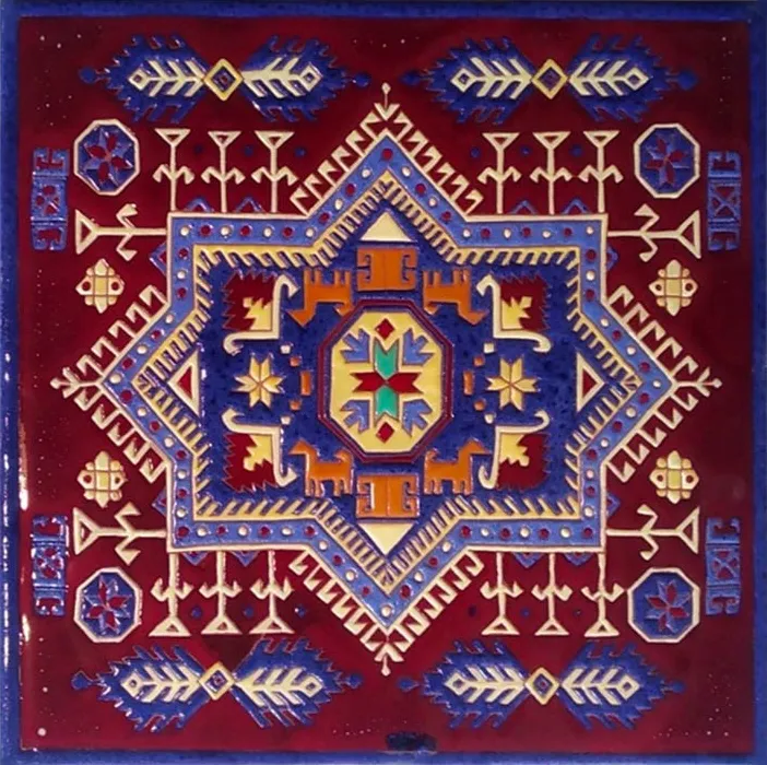 Mane Tiles - D-00186 R (30x30) 3D Model