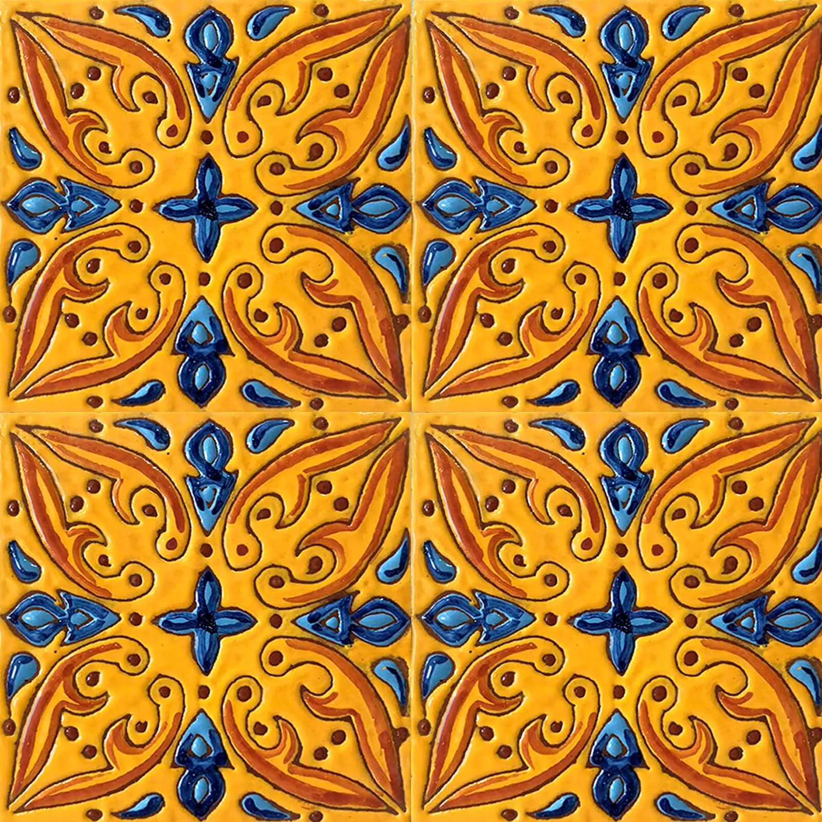 Mane Tiles - D-00275-Y (10.8x10.8) 3D Model