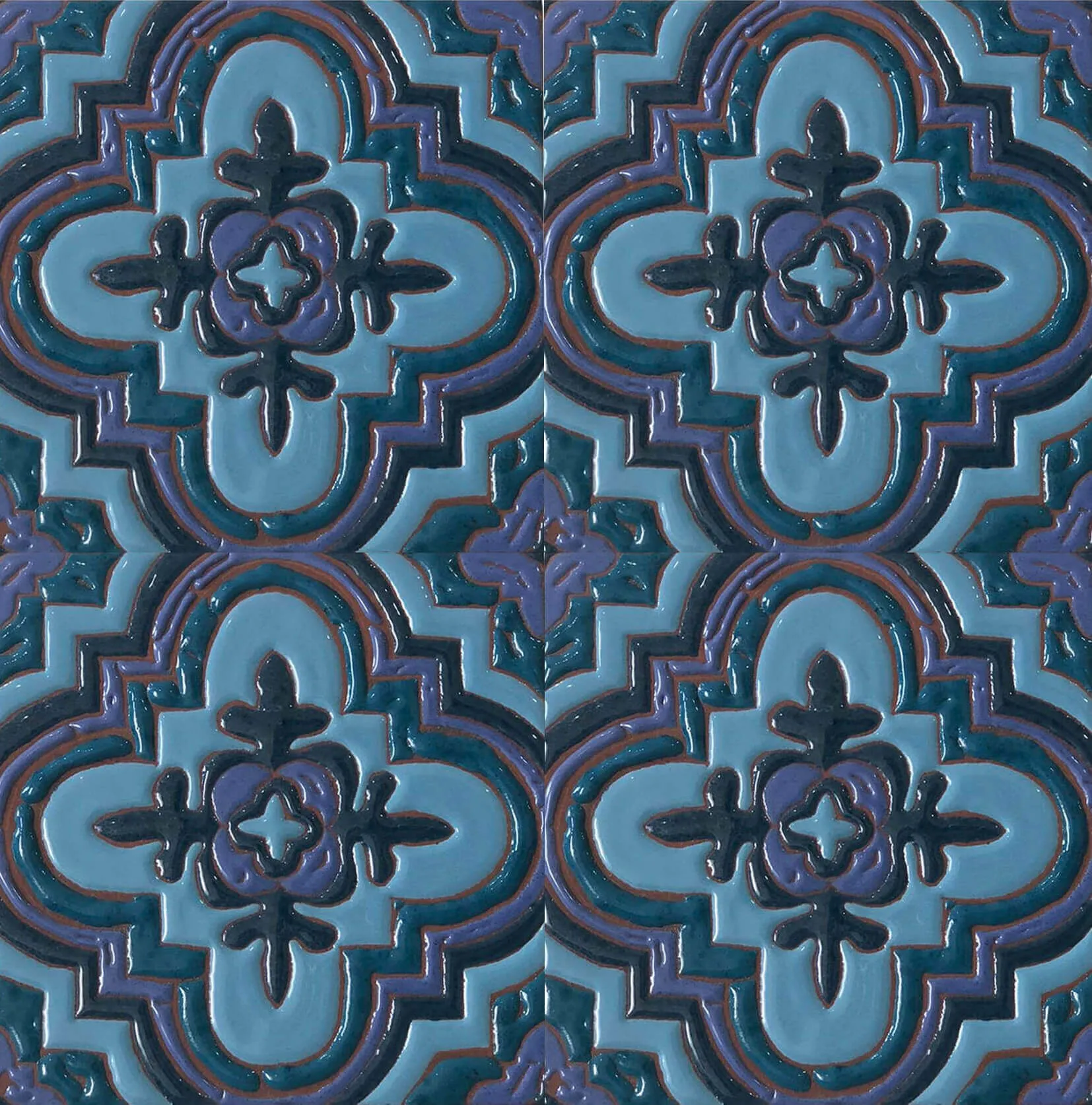 Mane Tiles - D-0033-B (14x14) 3D Model