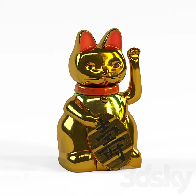 Maneki Neko Cat Free Download