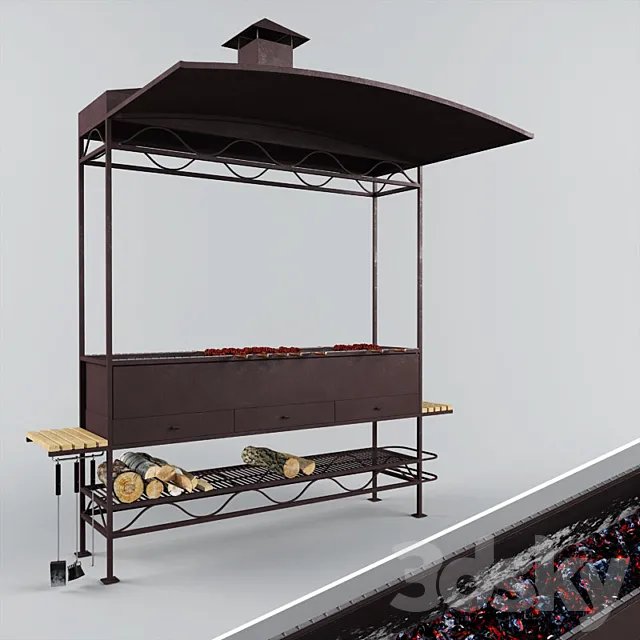 Mangal forged 3DModel