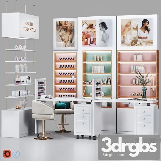 Manicure 3D Model Free