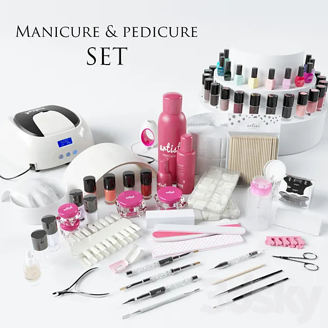 Manicure & Pedicure set Free Download