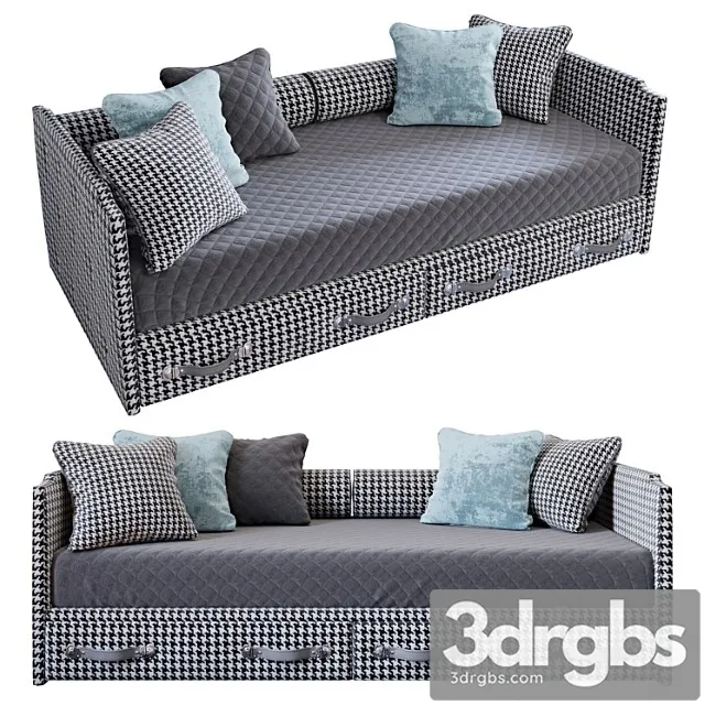 Manifesto Valigia Houndstooth 02 You 3D Model Free