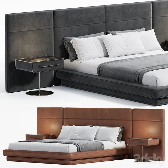 Manila Bed 3D Model