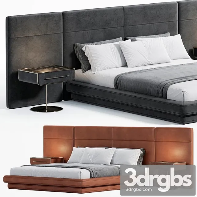 Manila Bed 3D Model Free