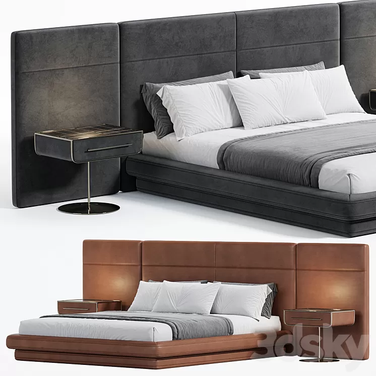 Manila Bed 3D Model Free