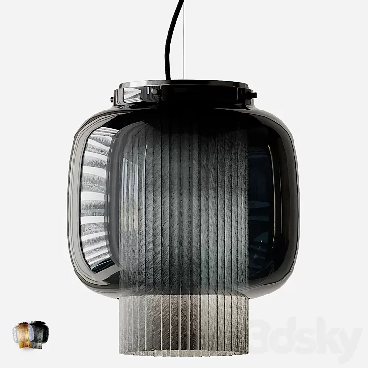 Manila T Pendant Light from Sebastian Herkner 3D Model