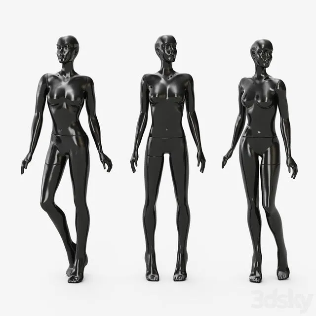 Mannequin for women 3D Model