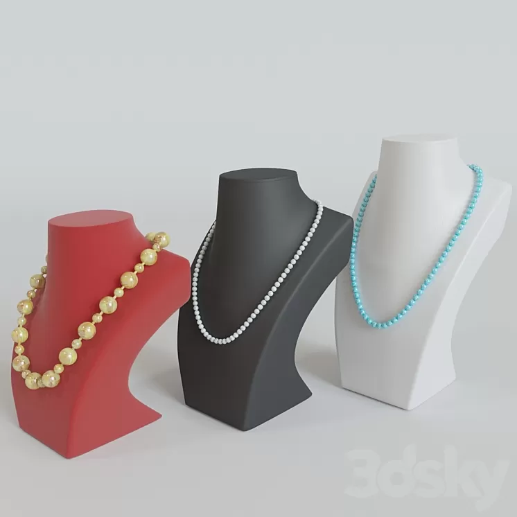 Mannequin "neck" 3D Model