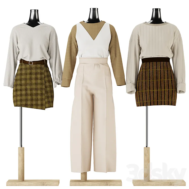 Mannequin Vol 017 3D Model Free