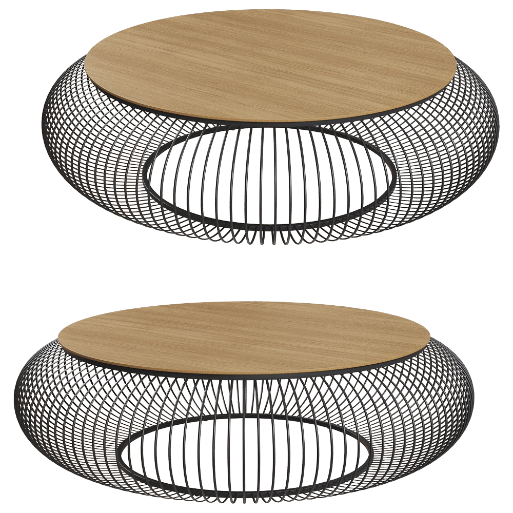 Mano Factory - Coffee table PAMPKIN 3D Model