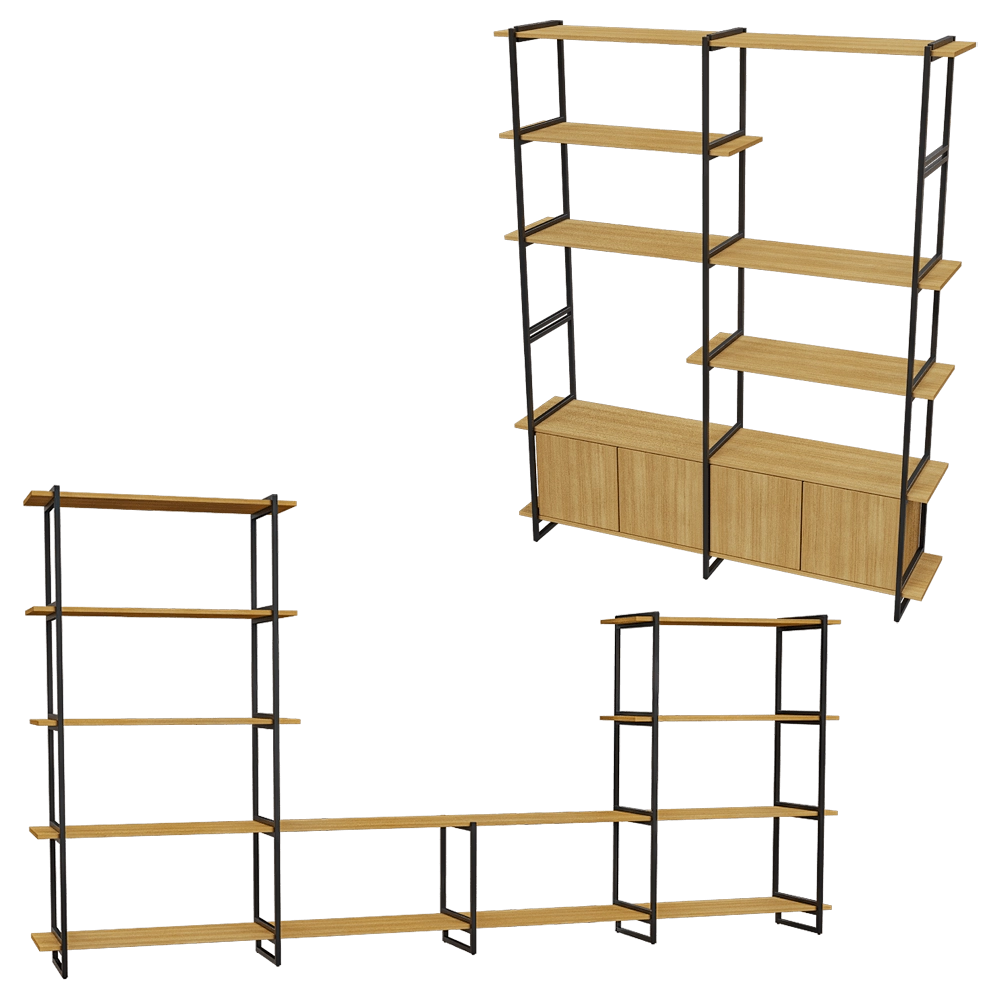 Mano Factory - Shelving Paul 3D Model