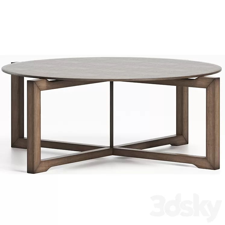 Manolo Coffee Table by black tie 3D Model