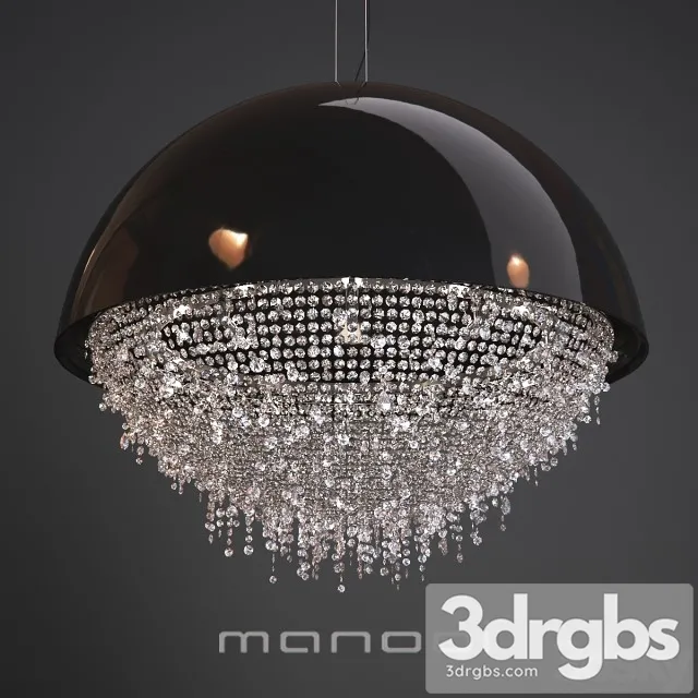 Manooi Ozero Chandelier 3D Model Free