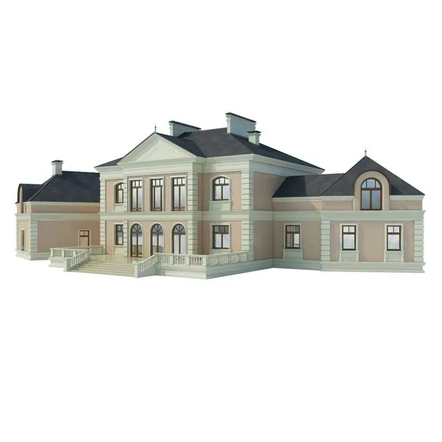 Mansion 3D Model