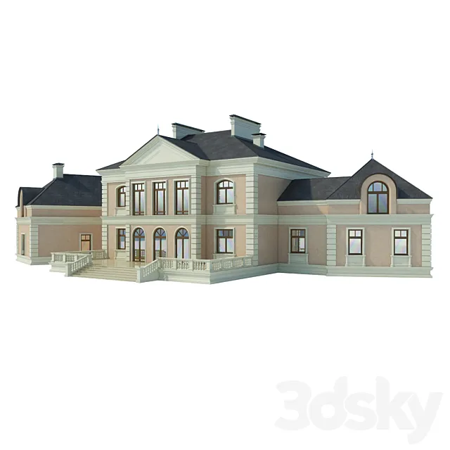Mansion 3D Model