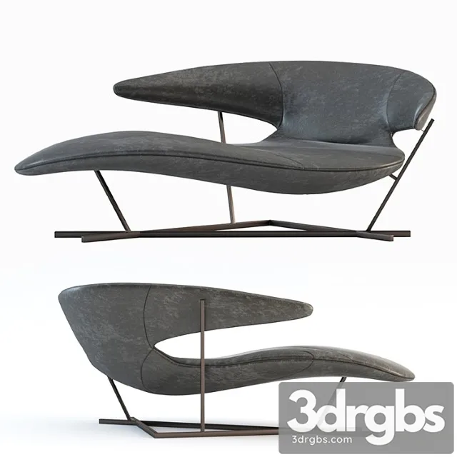 Manta armchair by giuseppe vigano 3D Model Free