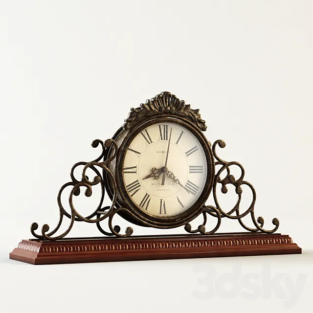 Mantel clock 3D Model