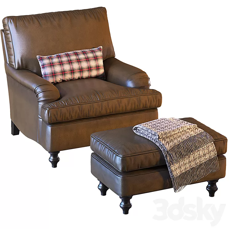 Mantellassi minerva armchair 3D Model