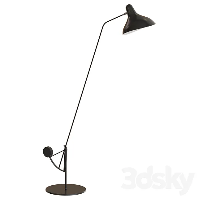 Mantis BS1B Floor Lamp 3D Model