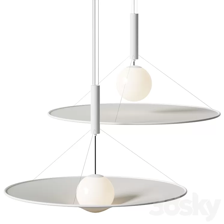 Manto SP by Axolight 3D Model