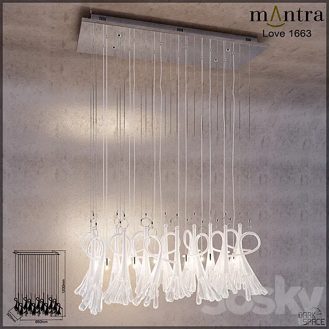 Mantra _ Love 1663 3D Model