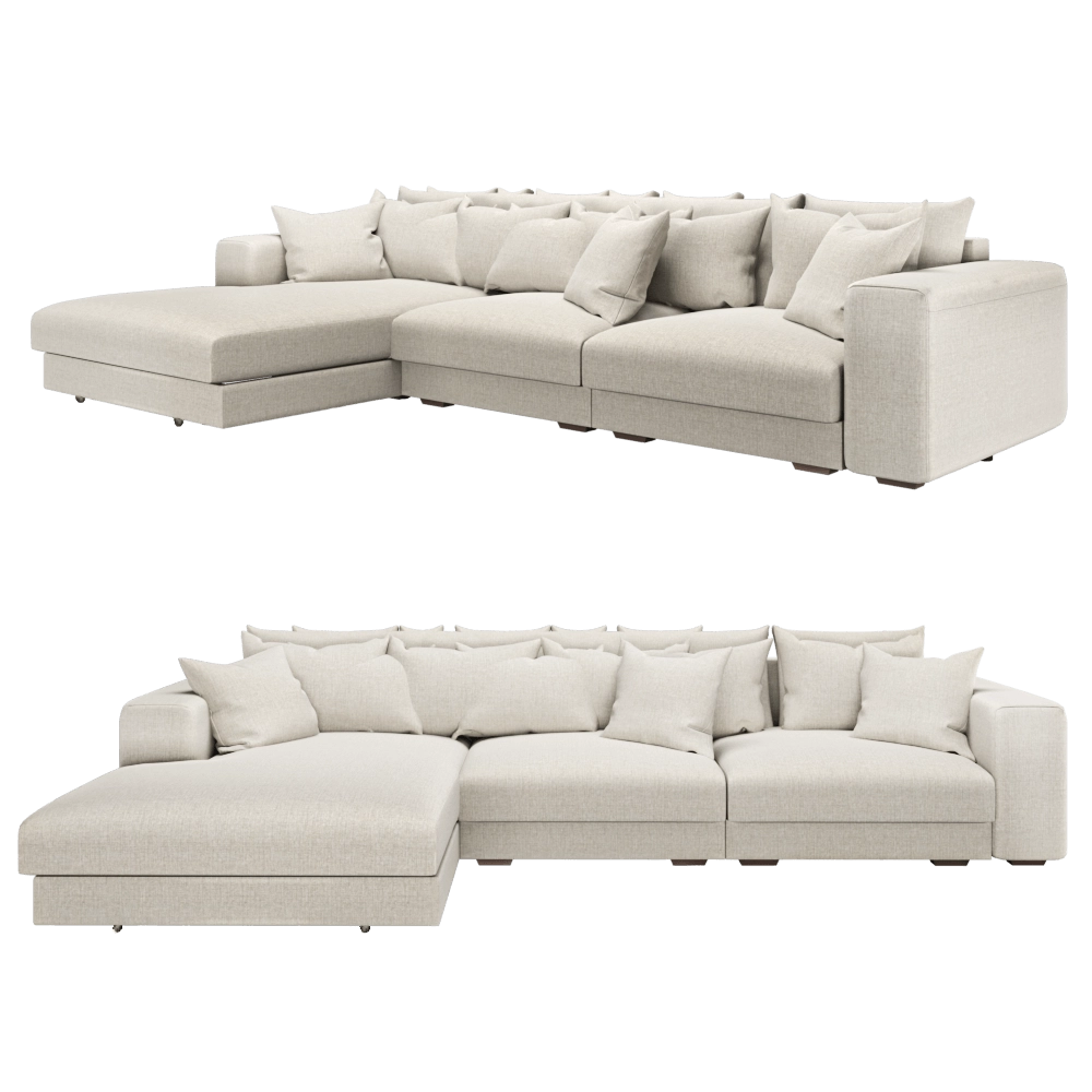 Mantra - Corner sofa Beverly 3D Model