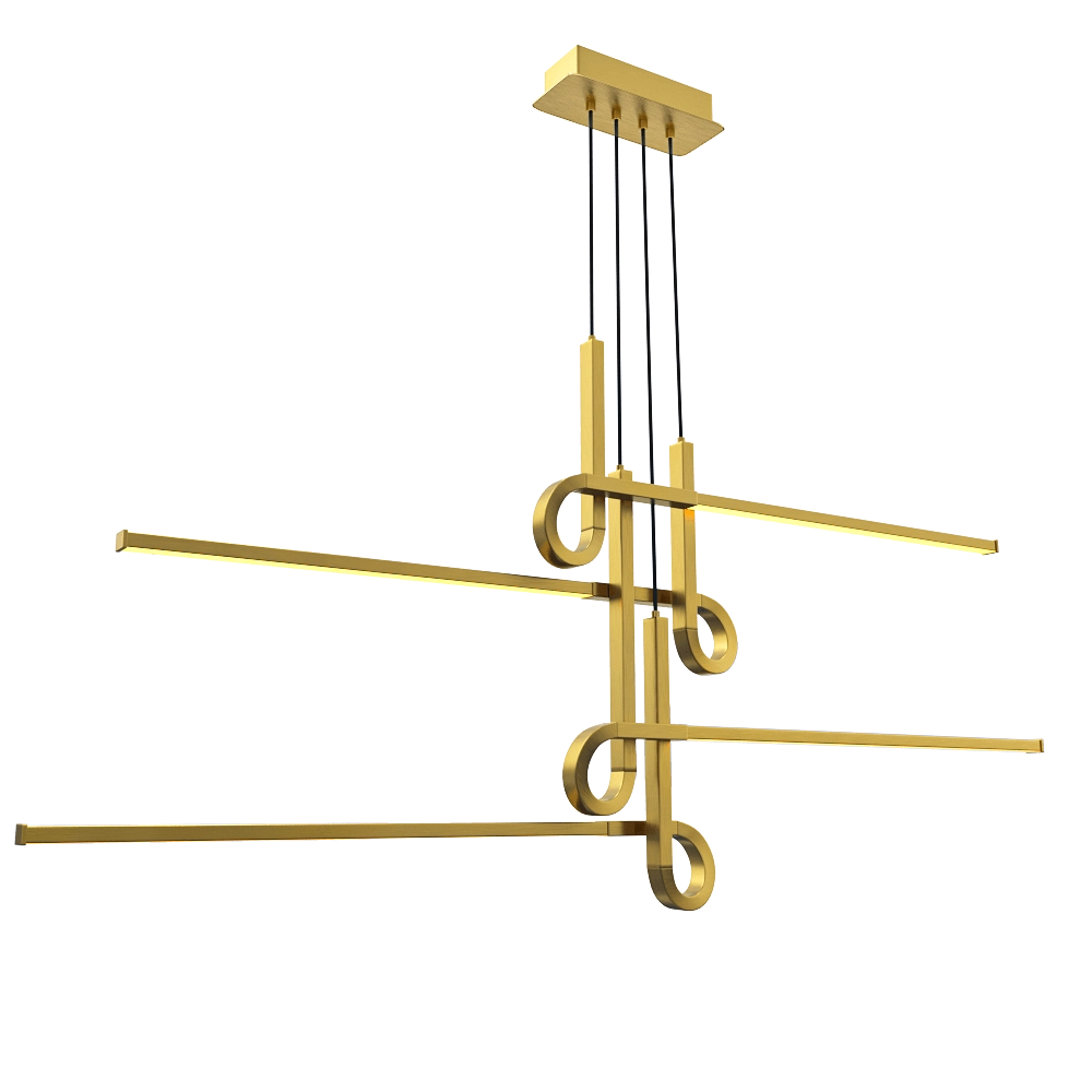 Mantra - Pendant chandelier Cinato 6123 3D Model