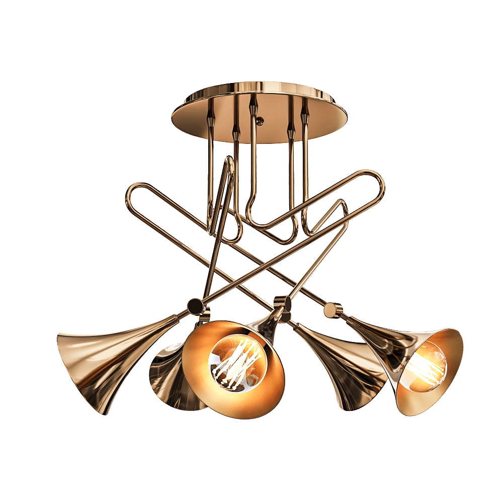 Mantra - Pendant lamp Jazz 5897 3D Model
