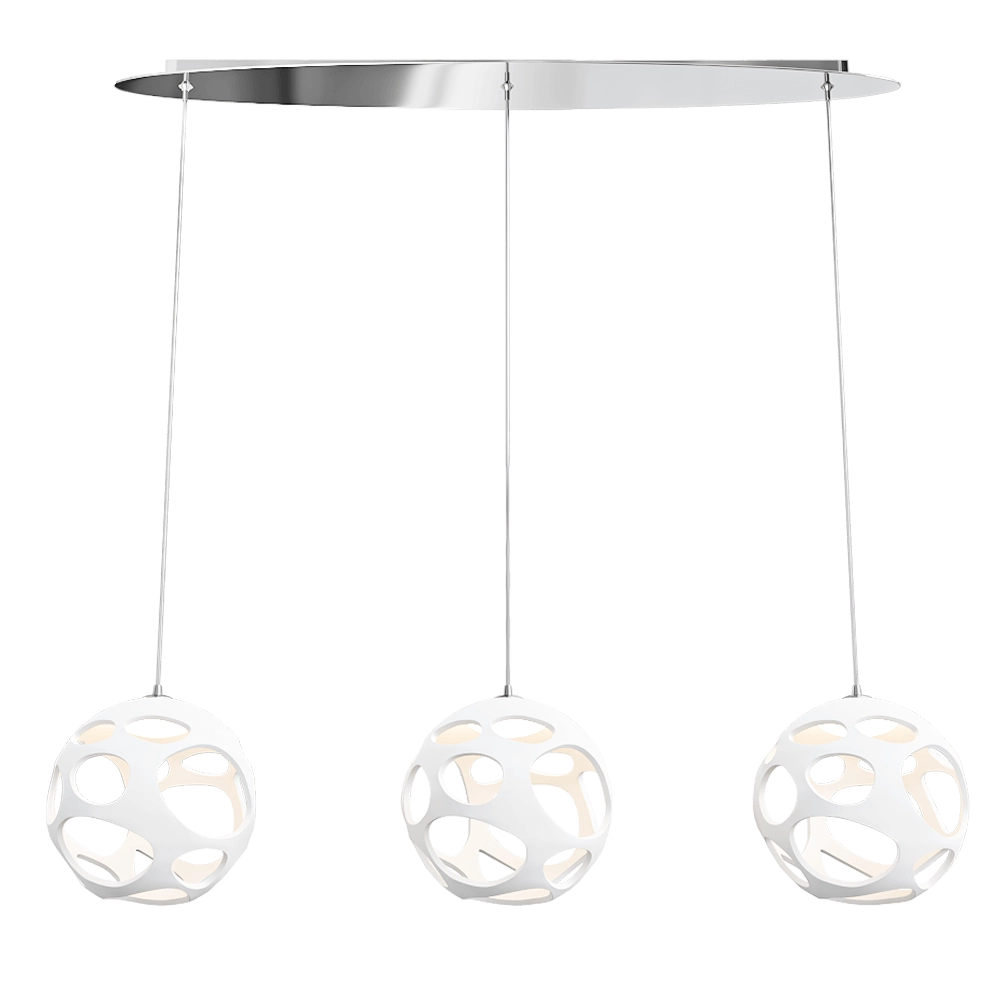 Mantra - Pendant lamp Organica 5145 3D Model
